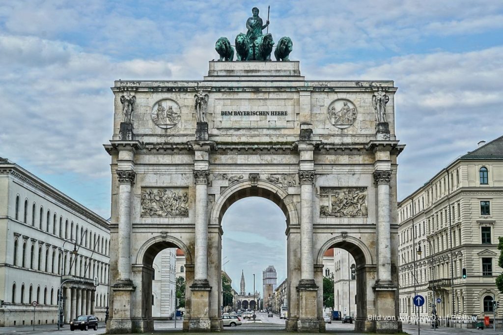 Der Zauberer in München.